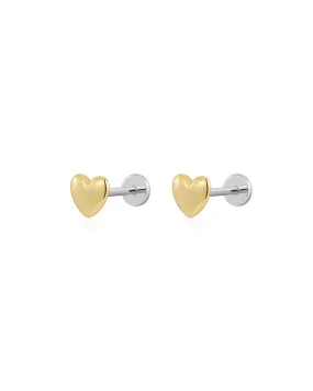 The Puffy Heart Studs