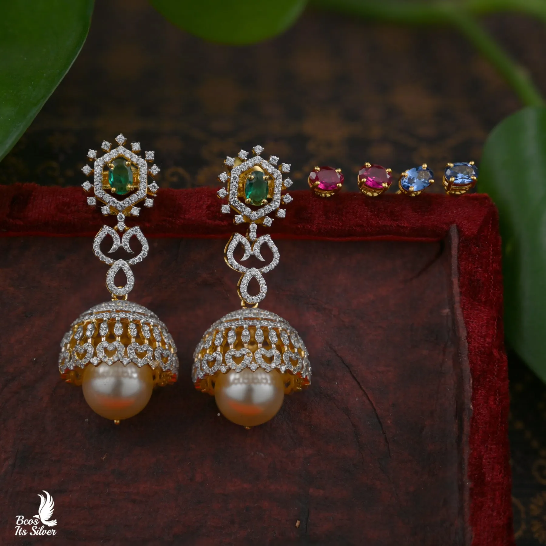 Theia Diamond Look Jhumka