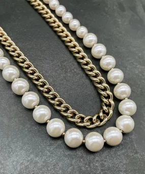 【USA輸入】ヴィンテージ ANNE KLEIN パール ネックレス/Vintage ANNE KLEIN Pearl Necklace