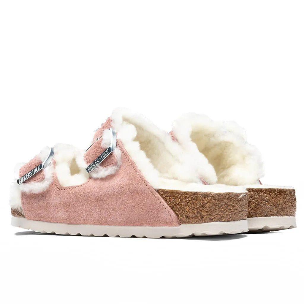 Women's Wide Arizona Shearling - Pink Clay