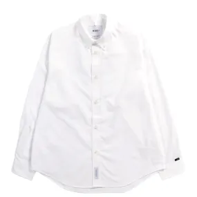 WTAPS BD 01 COOLMAX BROADCLOTH WHITE