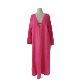 ZARA Bright Pink Long Tunic Dress | Gently Used |