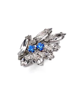 【ドイツ買付】ヴィンテージ SEIBOTH ブルー クリアリーフ リング/Vintage SEIBOTH Blue Clear Leaf Ring